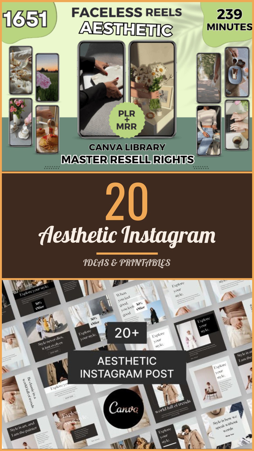 20 Aesthetic Instagram